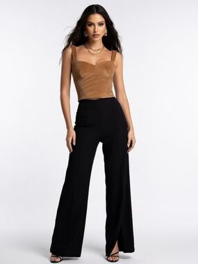 JUST CAVALLI Corduroy Bustier Top Size 40 US4 UK8 $440